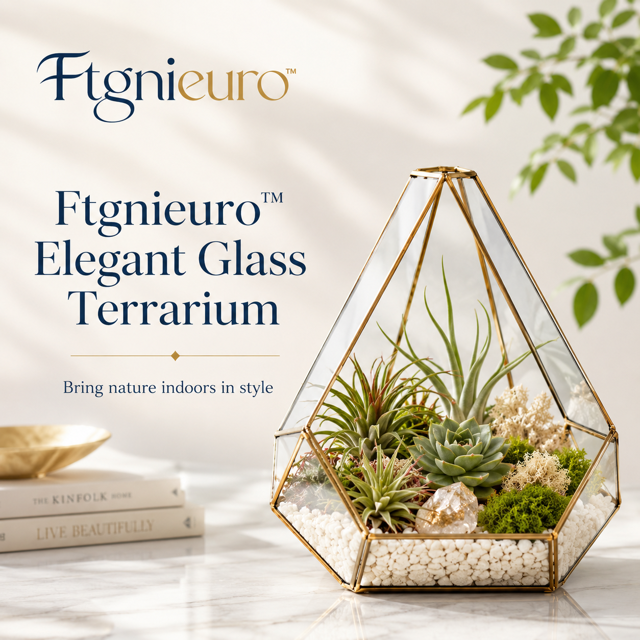 Ftgnieuro™ Elegant Glass Terrarium
