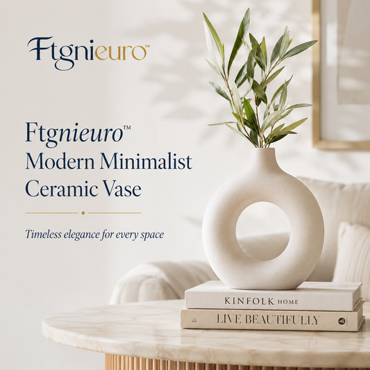 Ftgnieuro™ Modern Minimalist Ceramic Vase